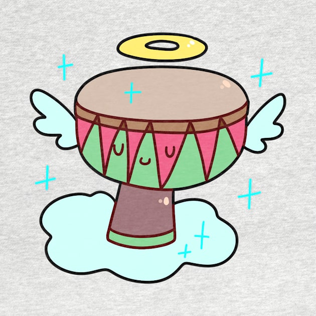 Cute Little Angel Djembe by saradaboru